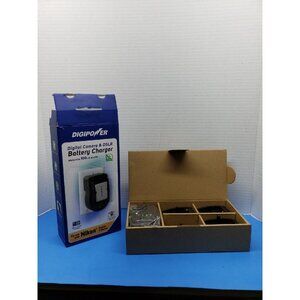 DIGIPOWER Digital Camera & Dslr Battery Charger QC-500NK NOB Charges Many Models